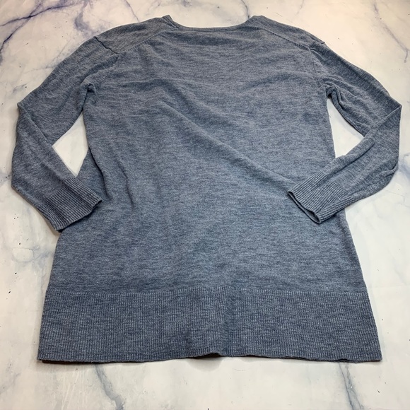 Madewell Heathered Blue Summer Ryder Cardigan - Picture 5 of 8